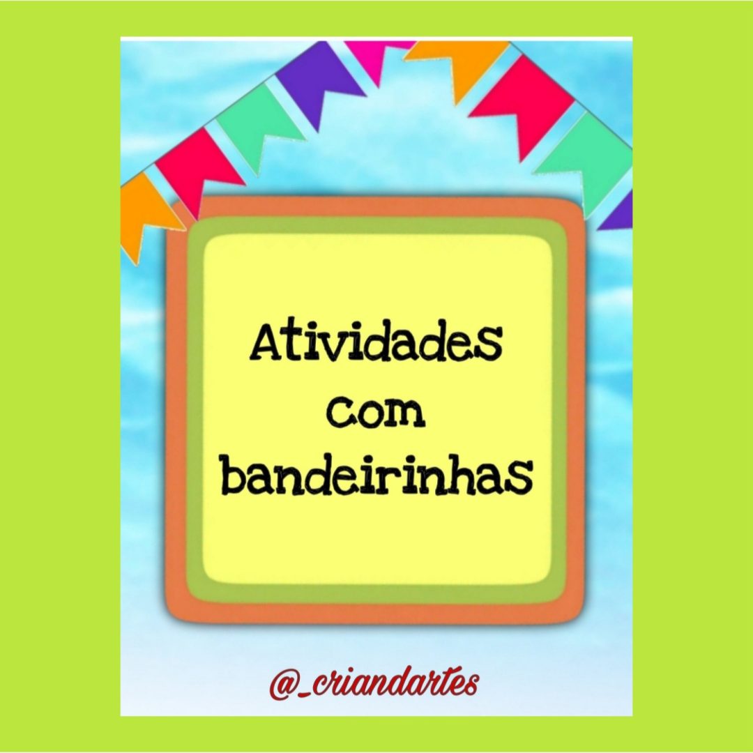 Atividades com bandeirinhas